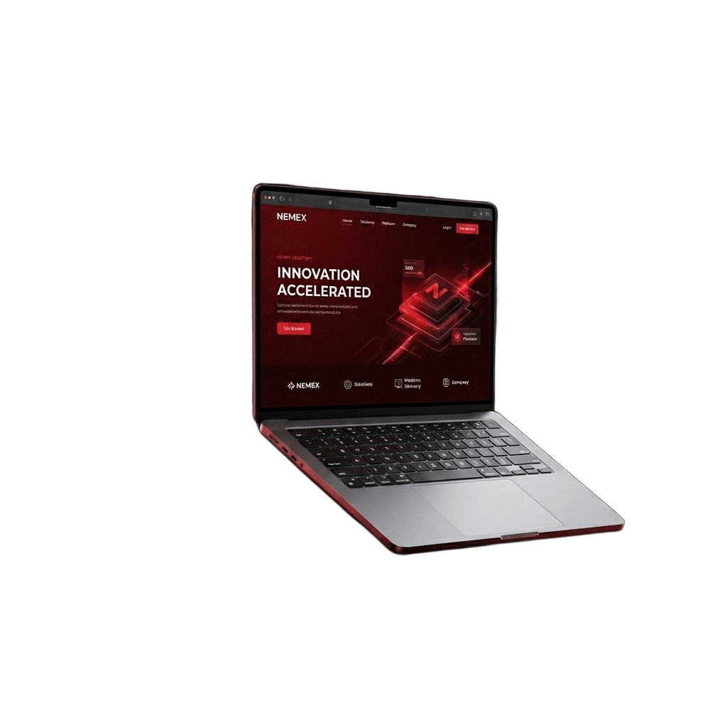 Nemex Web Design Mockup